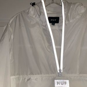 HUF Quarter-Zip Windbreaker with Hood